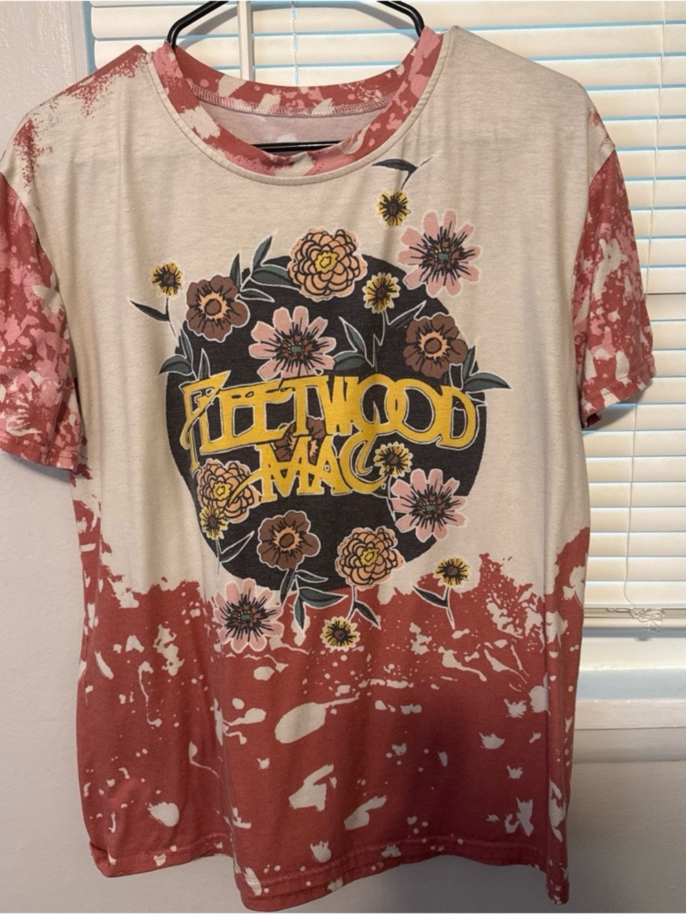 Kids Graphic Tee - Pink & Cream Floral